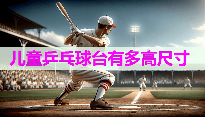 儿童乒乓球台有多高尺寸