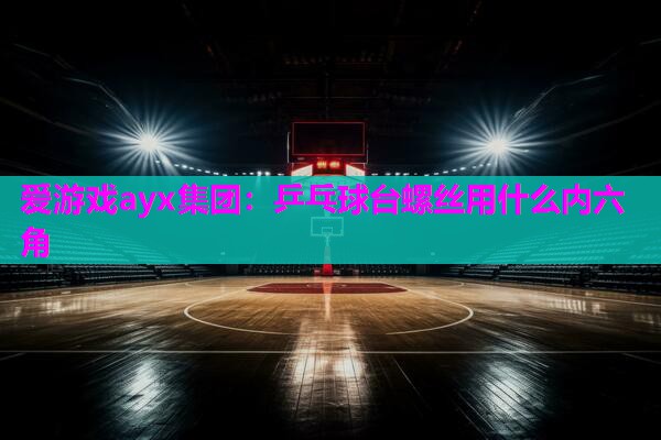 爱游戏ayx集团：乒乓球台螺丝用什么内六角