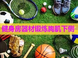 健身房器材锻炼胸肌下侧