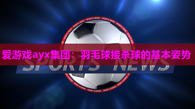 羽毛球接杀球的基本姿势